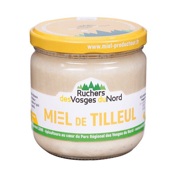 MIEL DE TILLEUL FINEMENT CRISTALLISÉ 500g