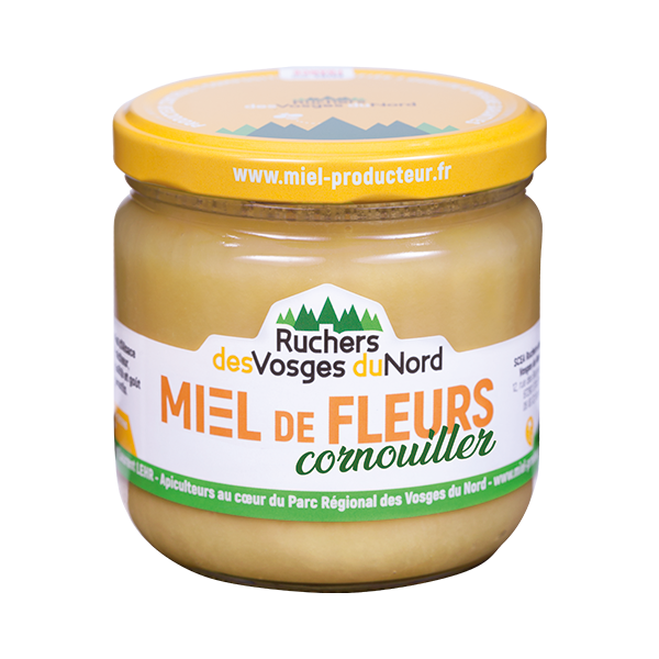 MIEL DE FLEURS CORNOUILLER 500g